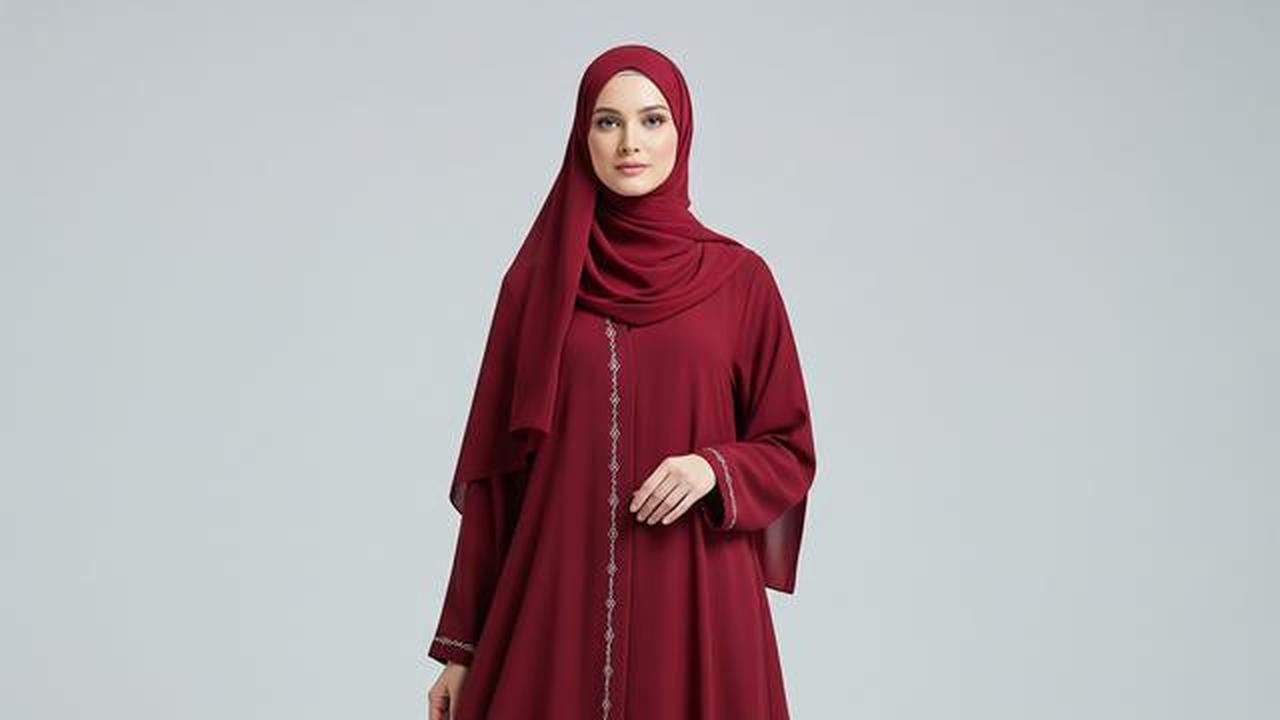 7 Model Abaya Simple tapi Terlihat Glamor, Cocok untuk Acara Resmi dan Sehari-Hari