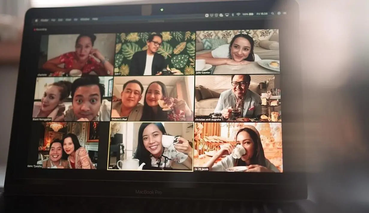 Baby Shower Virtual Rianti Cartwright (Instagram/cathysharon)