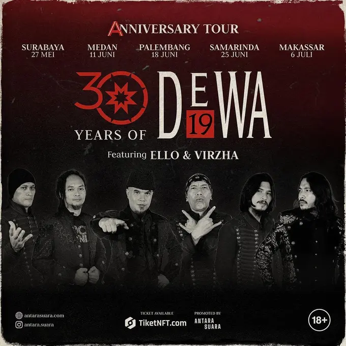 Bakal Konser Bareng, Ini 6 Potret Ello dan Virza yang Jadi Vokalis Dewa 19