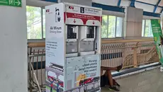 Menjajal Fasilitas Air Minum Gratis di Stasiun