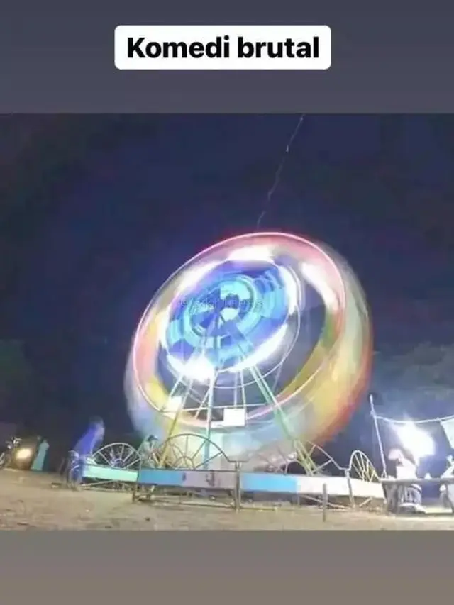 6 Potret Wahana di Pasar Malam Ini Nyeleneh Banget, Kocak