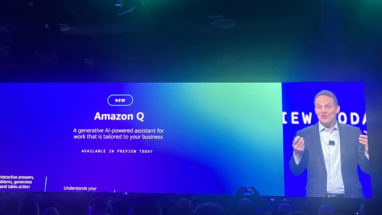 Bos besar dari raksasa komputasi awan asal Amerika Serikat, Amazon Web Service (AWS), Adam Selipsky (Liputan6.com/Muhammad Radityo Priyasmoro)