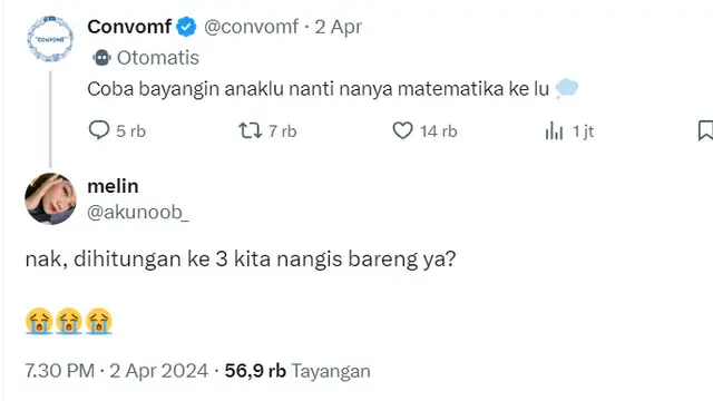 6 Cerita Bayangan Netizen ketika Ajarkan Matematika ke Anak Ini Bikin Ngakak