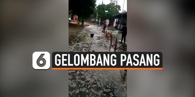 VIDEO: 'Gelombang Laut Naik di Pantai Kuta, Oh My God!'