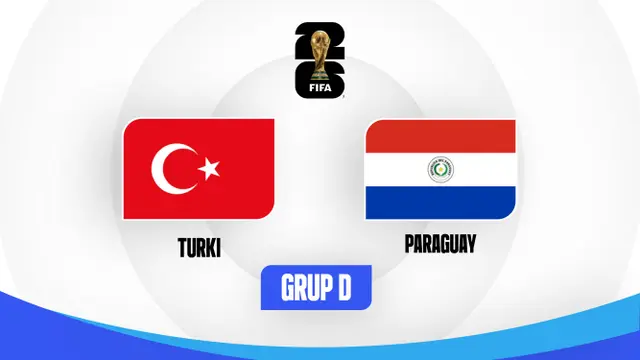 Turki vs Paraguay di Piala Dunia 2026