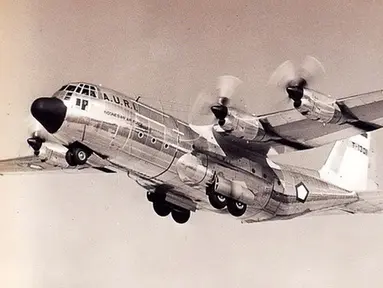 Pesawat militer milik Angkatan Udara Republik Indonesia (AURI) jatuh di Selat Malaka pada 3 September 1964. Pesawat beregistrasi T-1307 itu terjatuh saat menjalani misi Operasi Dwikora. (Ilustrasi Istimewa)