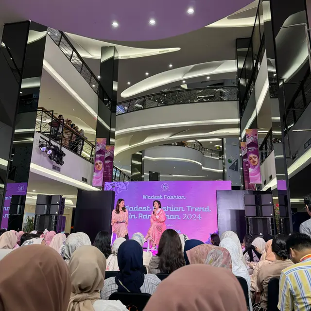 Modest Fashion Hype juga dimeriahkan dengan acara musik.