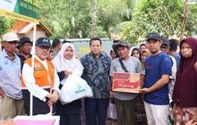 Baznas Agam Salurkan Bantuan Sembako dan Uang Tunai untuk Ratusan Penyintas di Hunian Sementara