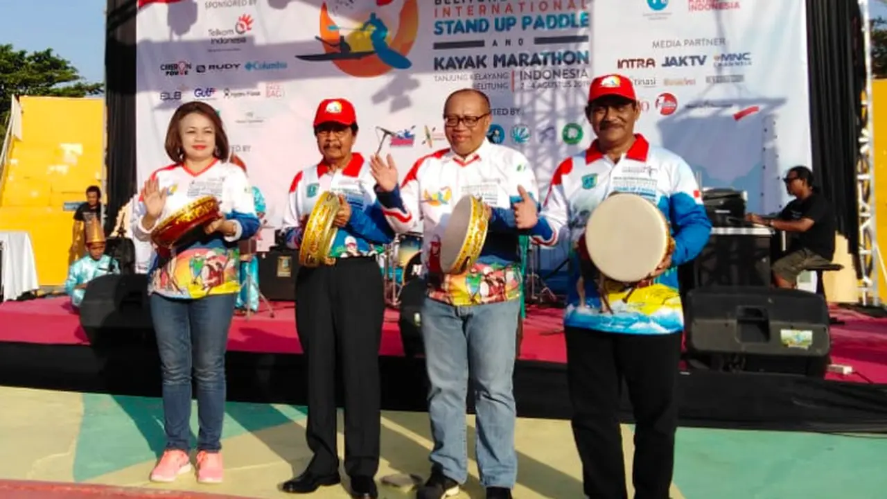 Belitung Jadi Tuan Rumah International Stand Up Paddle dan Kayak Marathon 2019