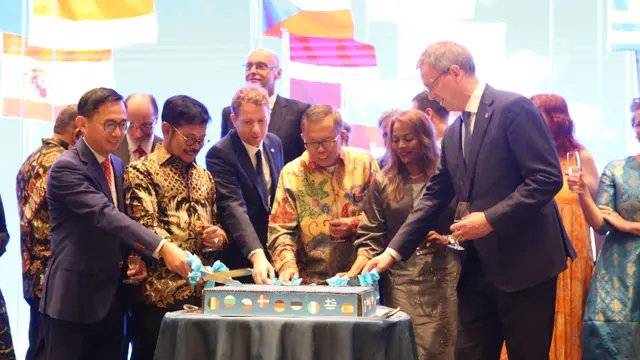 Sambutan Mentan SYL pada Perayaan National Day Uni Eropa 2023 di Jakarta
