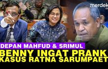 VIDEO: Benny K Harman Ingatkan Kasus Prank Ratna Sarumpaet Depan Mahfud & Sri Mulyani