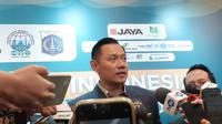 Menteri Koordinator Bidang Infrastruktur dan Pembangunan Kewilayahan, Agus Harimurti Yudhoyono (AHY) berduka atas korban meninggal dunia kasus Pondok Pesantren (Ponpes) Al-Khoziny, di Sidoarjo, Jawa Timur. (Liputan6.com/Arief)