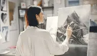 Ilustrasi seni lukis. (Image by prostooleh on Freepik)