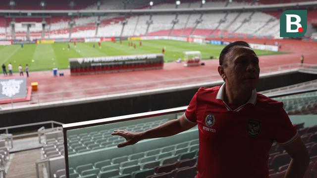 Ketua Umum PSSI Iwan Bule Meninjau Kesiapan GBK Menjelang Piala AFF 2022