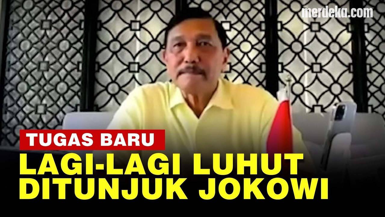 VIDEO: Cerita Luhut Dapat Tugas Baru Diminta Mendadak Jokowi Urus Minyak Goreng