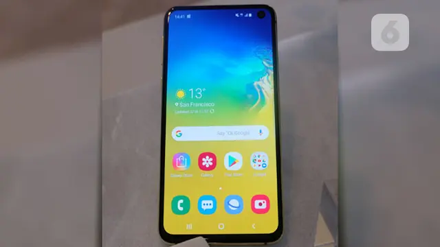 Samsung Galaxy S10e. Liputan6.com/Andina Librianty