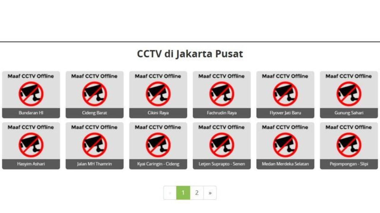 Kenapa CCTV Sudirman-Bundaran HI Mati saat Demo Mahasiswa? Begini Penjelasan Pemprov DKI