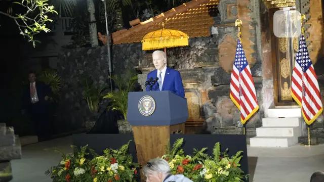 Presiden Amerika Serikat berjanji bahwa tidak akan ada Perang Dingin baru yang akan tercipta di masa depan (Liputan6.com/Teddy Tri Setio Berty)