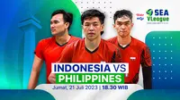 Saksikan di Vidio, Live Streaming SEA V League 2023, 21-23 Juli 2023 : Indonesia Vs Philippines, Indonesia Vs Thailand