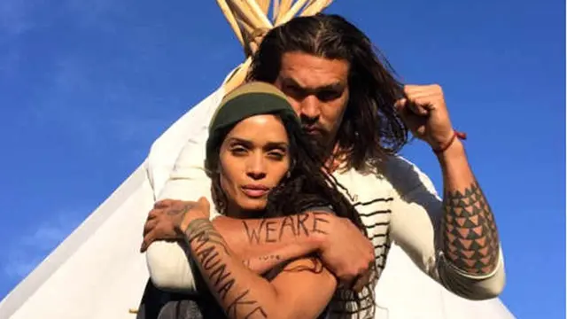 Jason Momoa dan Lisa Bonet