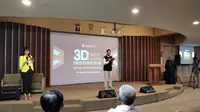 Evolusi 3D menggelar talkshow bertajuk '3D Tech Summit Indonesia: 3D Scan and 3D Print for Innovation'