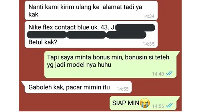 Beli Sepatu Lewat Online Shop, Namun yang Dikirim Hal Tak Terduga