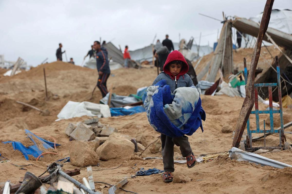 FOTO: Serangan Israel Kembali Renggut Nyawa Warga Sipil Gaza