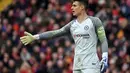 3. Kepa Arrizabalaga (Chelsea FC) - 36 pertandingan, 14 clean sheet (AFP/Paul Ellis)