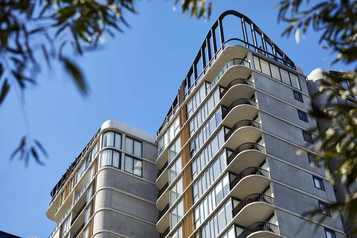 Konsep waterfall Apartement yang terinsprasi dari Kalimatan raih penghargaan