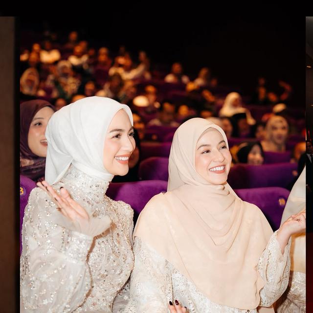 6 Potret Citra Kirana dan Natasha Rizky di Galprem Film Baru, Bersahabat Sejak SMA