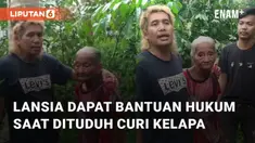Lansia 83 tahun dilaporkan kepada polisi karena dituduh mencuri 20 kelapa