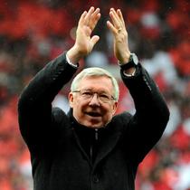 Sir Alex Ferguson (c) AFP