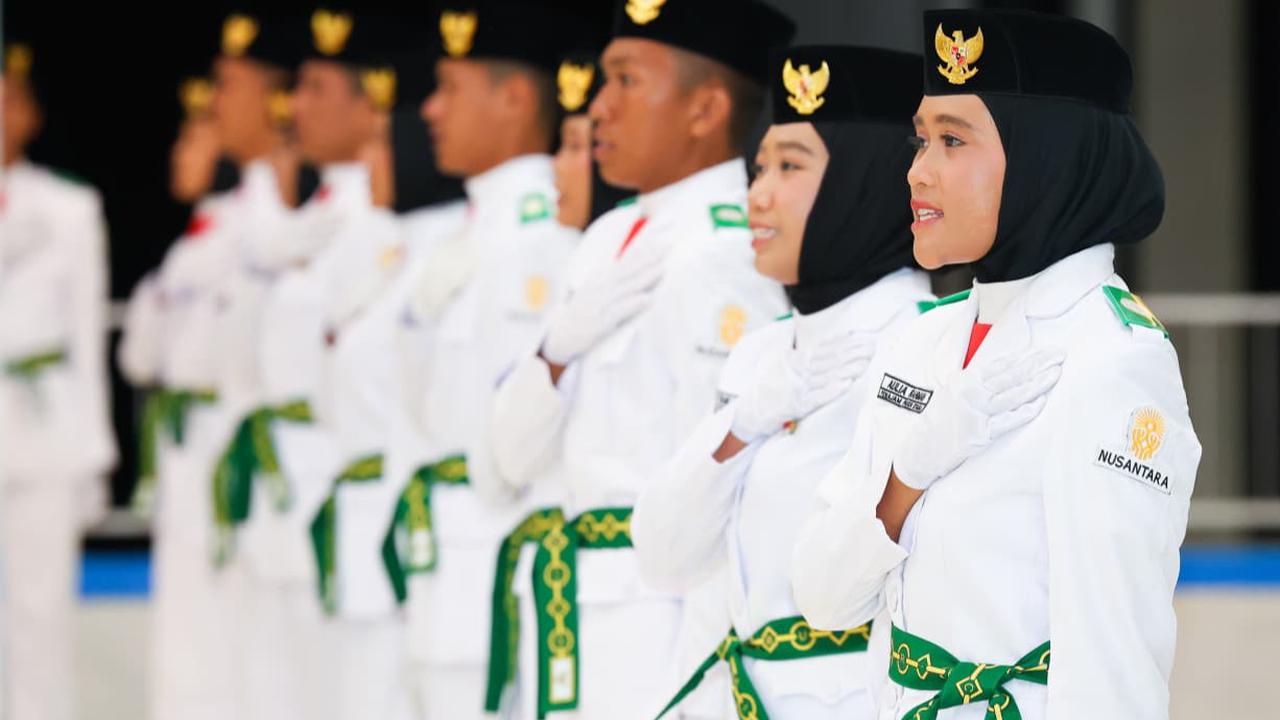Kepala Otorita IKN Kukuhkan 38 Anggota Paskibraka Ibu Kota Nusantara