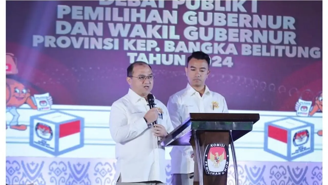 Calon Gubernur-Wakil Gubernur Kepulauan Bangka Belitung, Erzaldi Rosman-Yuri Kemal (Istimewa)