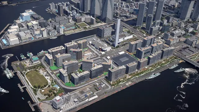 Pemandangan udara Tokyo jelang Olimpiade 2020