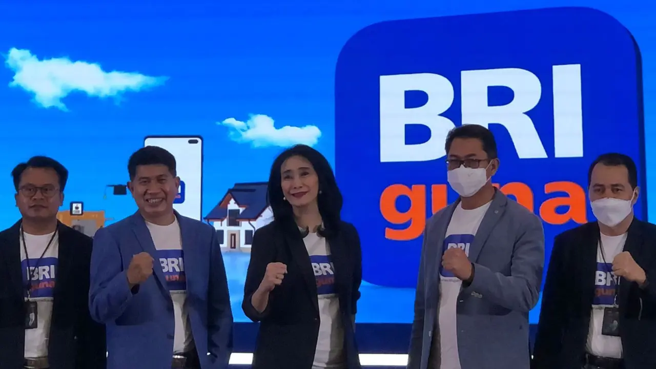 Direktur Bisnis Konsumer BRI Handayani, dalam launching BRIguna digital, Jumat (13/5/2022).