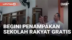 Menteri Koordinator Bidang Infrastruktur dan Pembangunan Kewilayahan, Agus Harimurti Yudhoyono, meninjau langsung kesiapan Sekolah Rakyat di Salaman, Magelang, Minggu (13/7) petang.