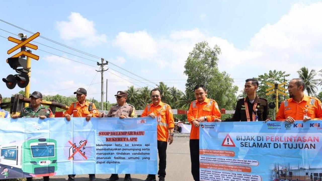 KAI Daop 6 Yogyakarta Imbau Masyarakat Waspada di Perlintasan Sebidang Selama Libur Panjang