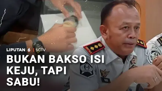 Bakso Isi Sabu Coba Diselundupkan ke dalam Lapas