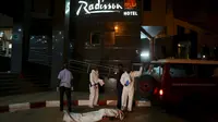 Hotel Radisso Blu di Mali pasca-drama penyerangan dan penyanderaan. (Reuters)