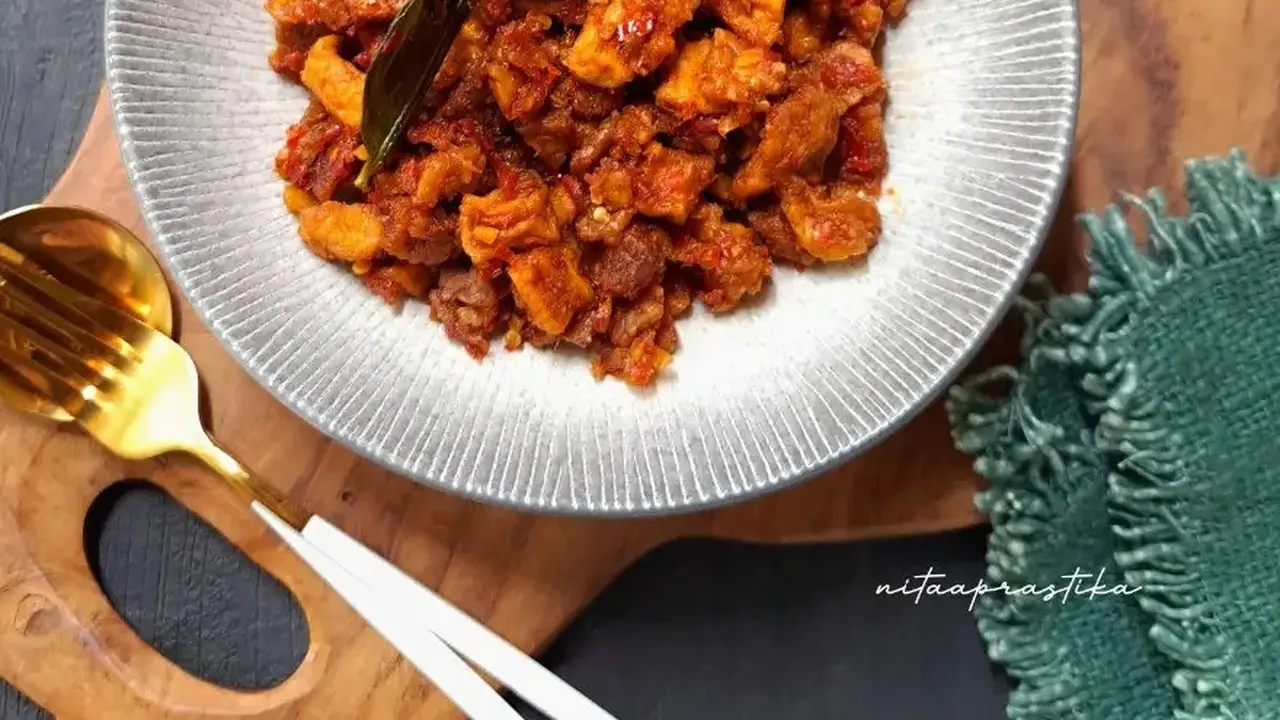 Sambal goreng tahu tempe