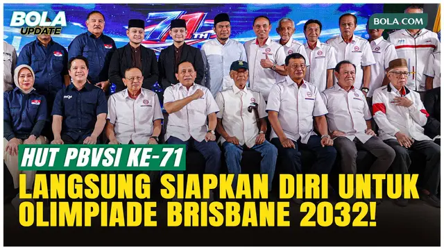 HUT ke-71 PBVSI, Imam Sudjarwo Bidik Olimpiade 2032