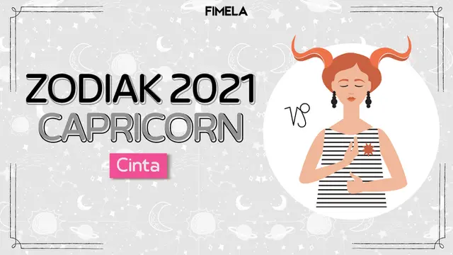 ilustrasi zodiak Capricorn 2021/copyright by FIMELA.com