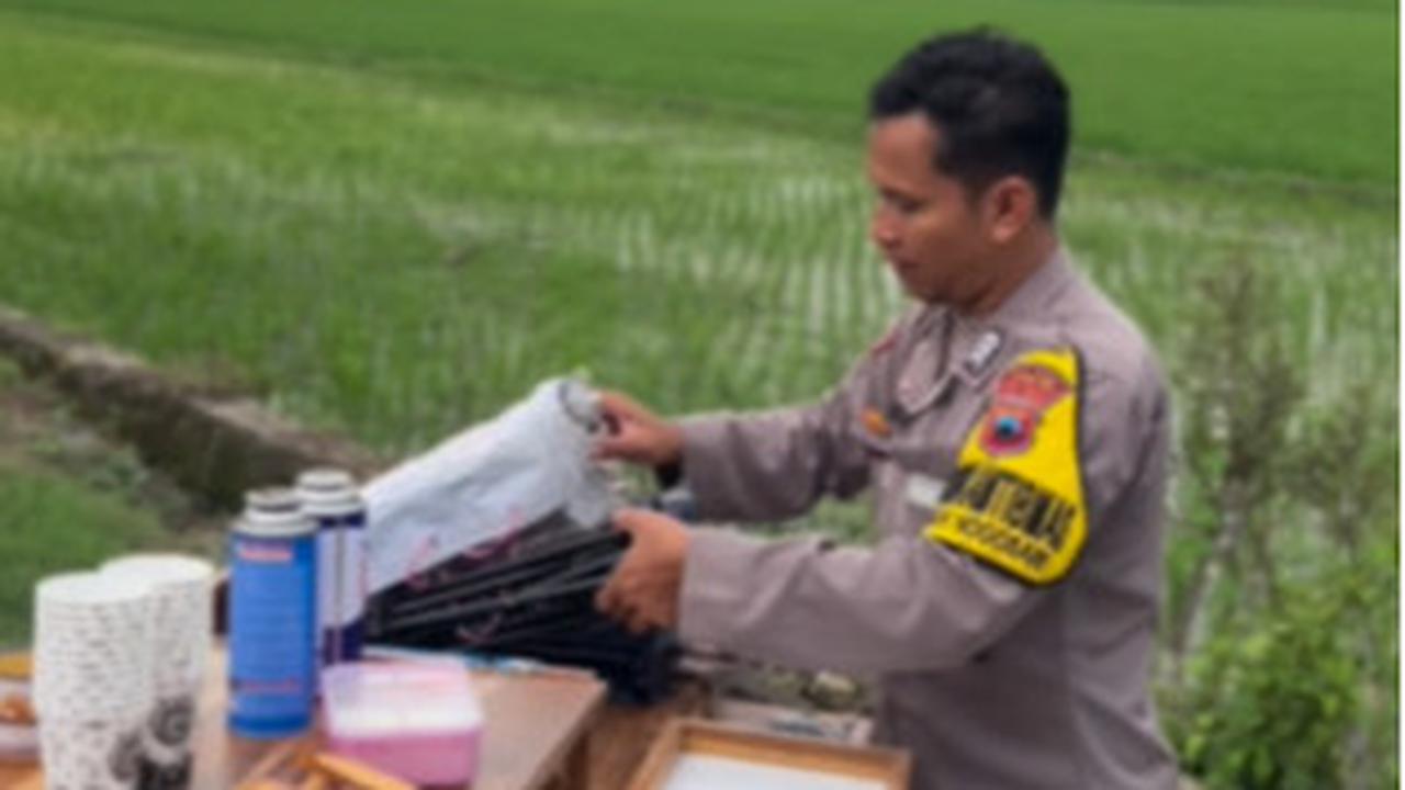 "Dari situlah saya muncul gagasan kopi Pak Bhabin ini," sambungnya.