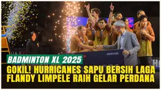 Bawa Hurricanes Juara Badminton XL 2025, Ini Jadi Gelar Perdana Flandy Limpele di Istora
