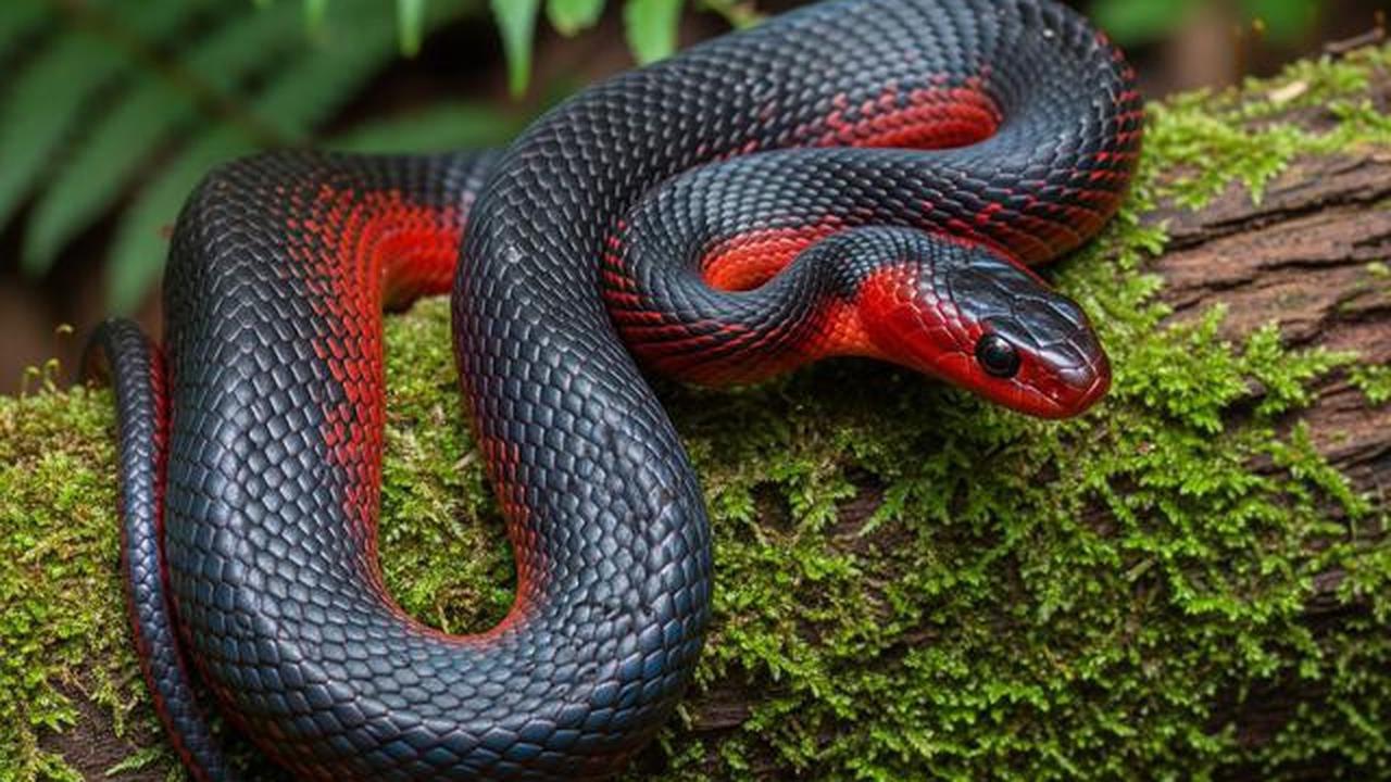 Ular Kepala Merah