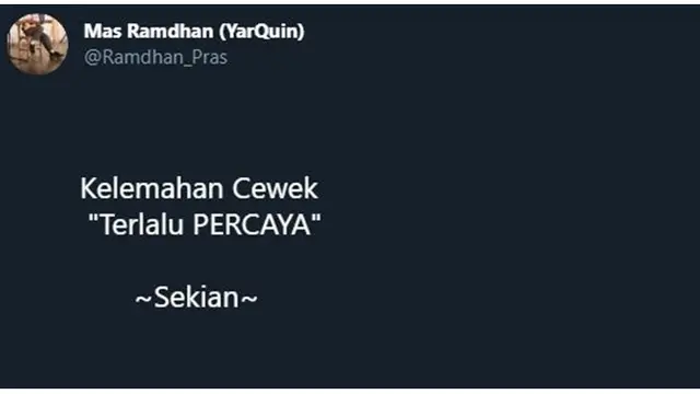6 Kelemahan Cewek ala Netizen Ini Bikin Cowok Geleng Kepala