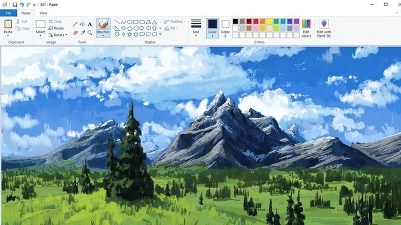 Pria Ini Buat Ilustrasi Hanya Pakai Microsoft Paint, 8 Hasilnya Keren Banget