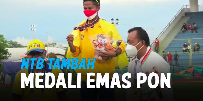 VIDEO: NTB Tambah Medali Emas PON Lewat Cabor Lari 1.500 Meter