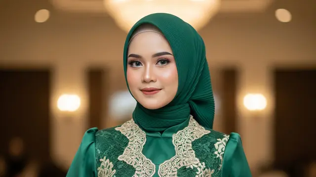 Gamis Satin Premium Tampil Mewah di Acara Spesial